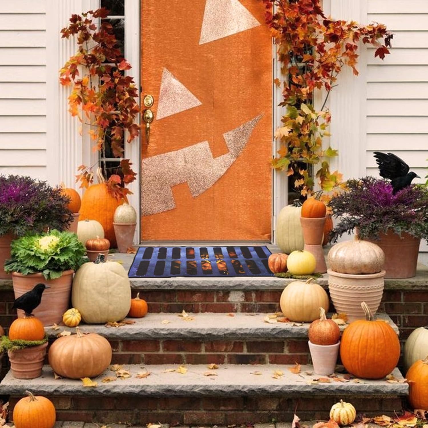 3D Halloween Clown Visual Dizziness Carpet