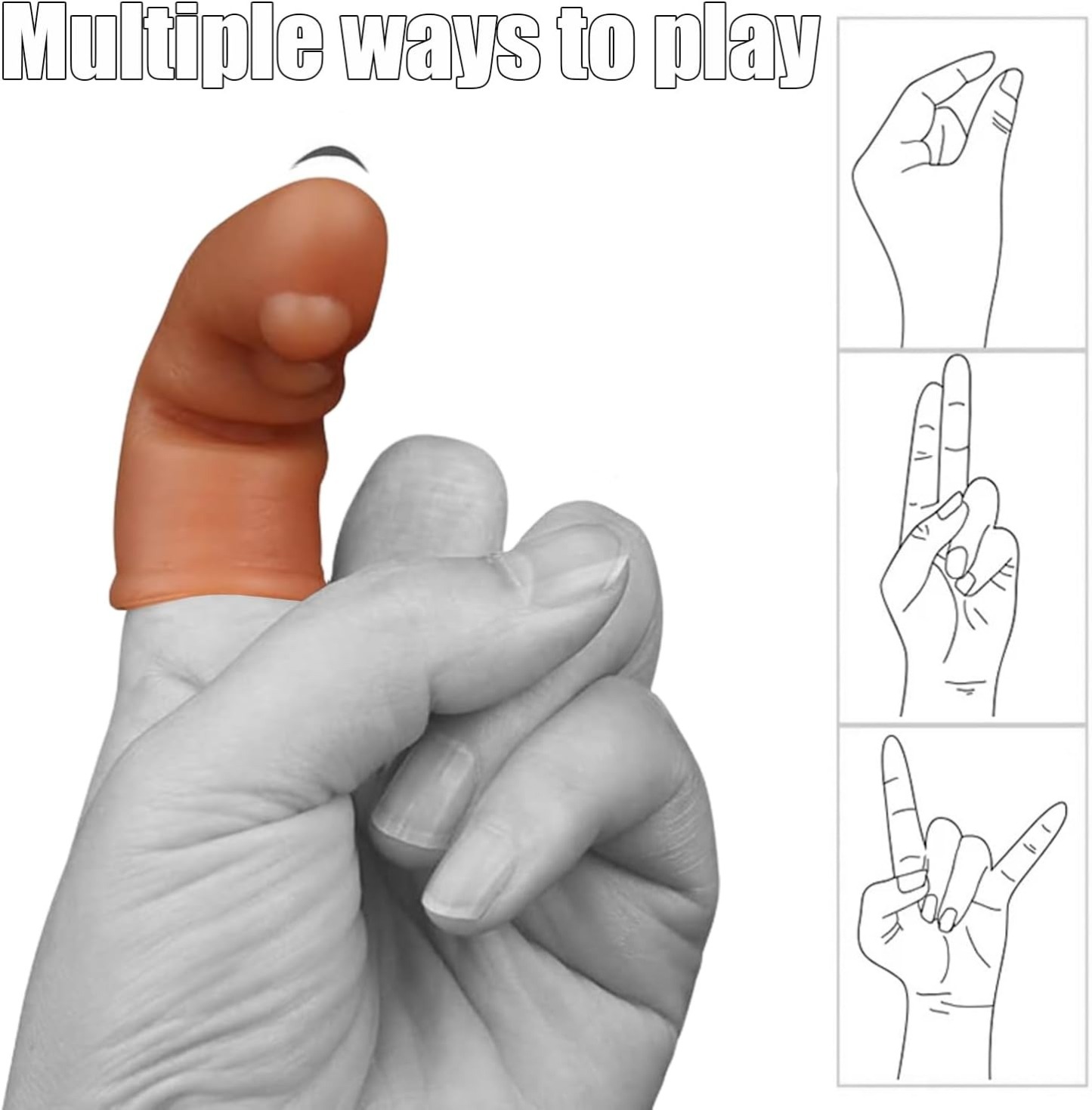 Couple sets of sanitary finger cots