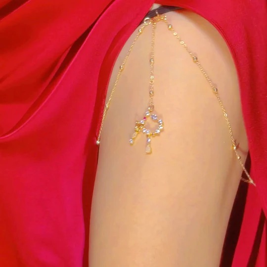 26 Letter Personalized Leg Chain