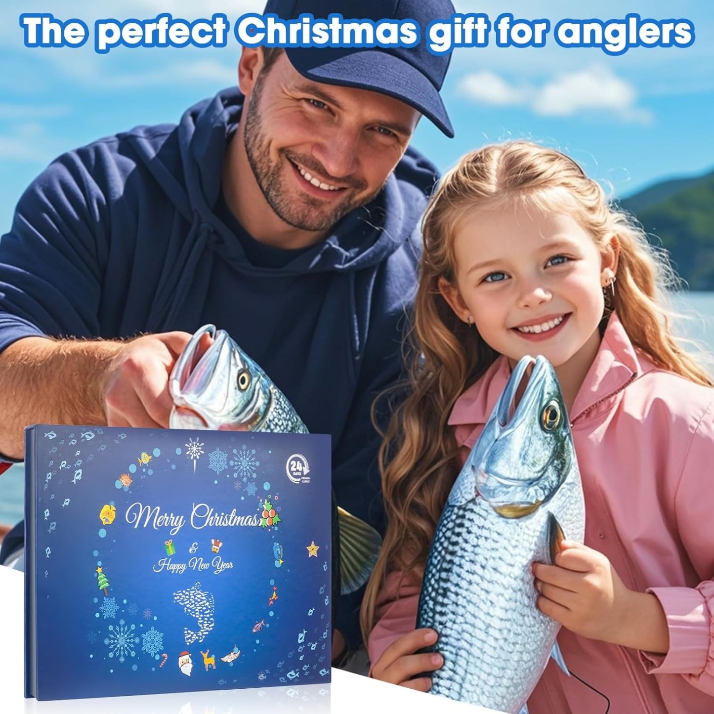 24-piece fishing lure set blind box