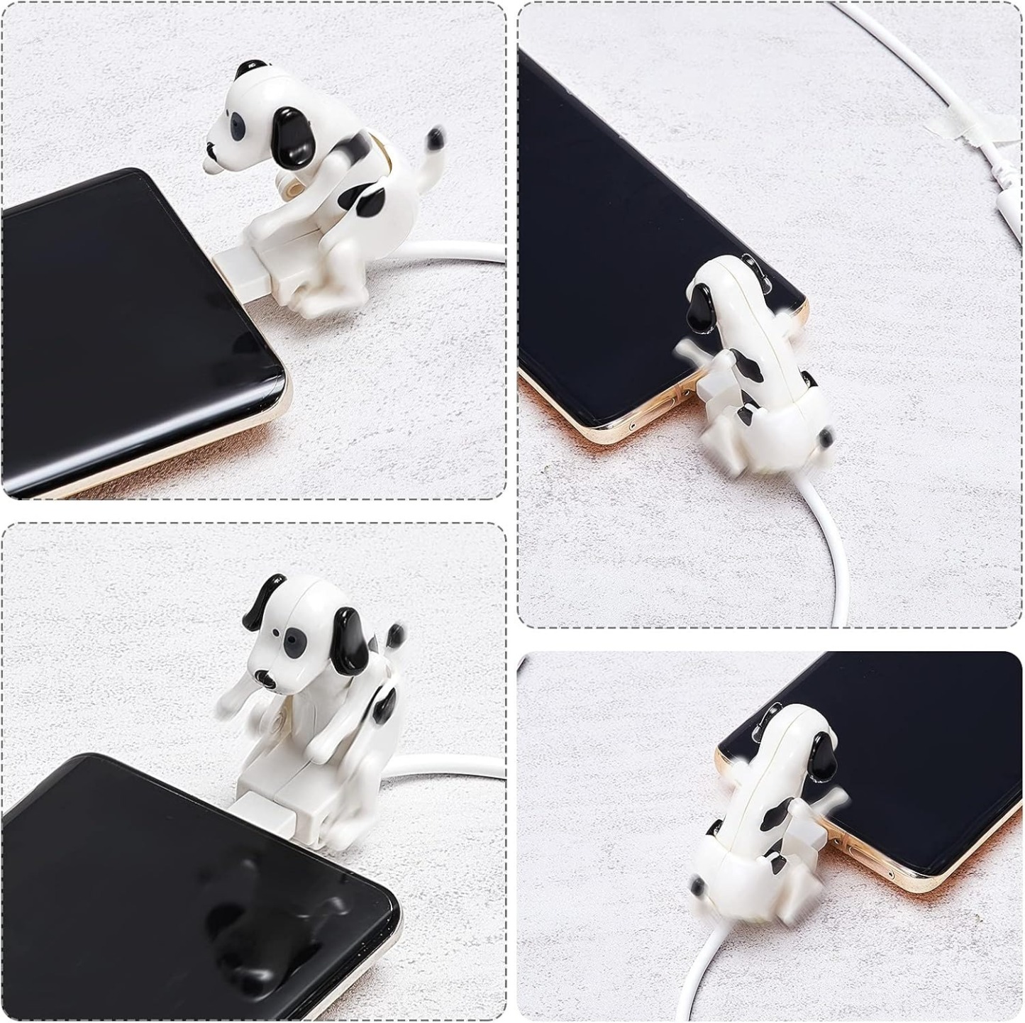 Moving Rogue Dog Cell Phone Data Charging Cable
