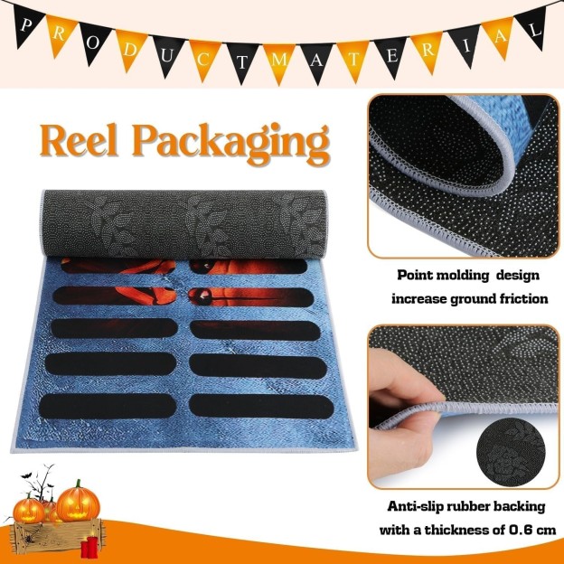 3D Halloween Clown Visual Dizziness Carpet