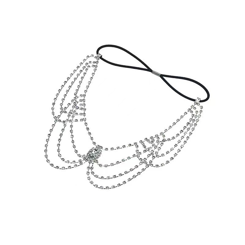 Multi-layer crystal leg chain 