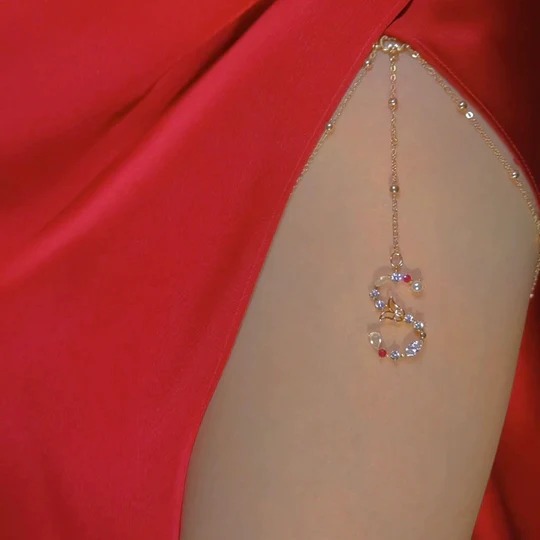 26 Letter Personalized Leg Chain