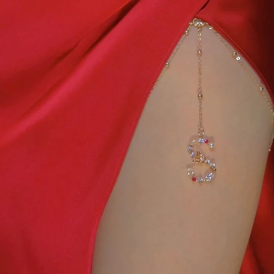 26 Letter Personalized Leg Chain