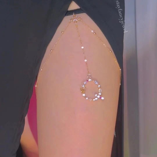 26 Letter Personalized Leg Chain