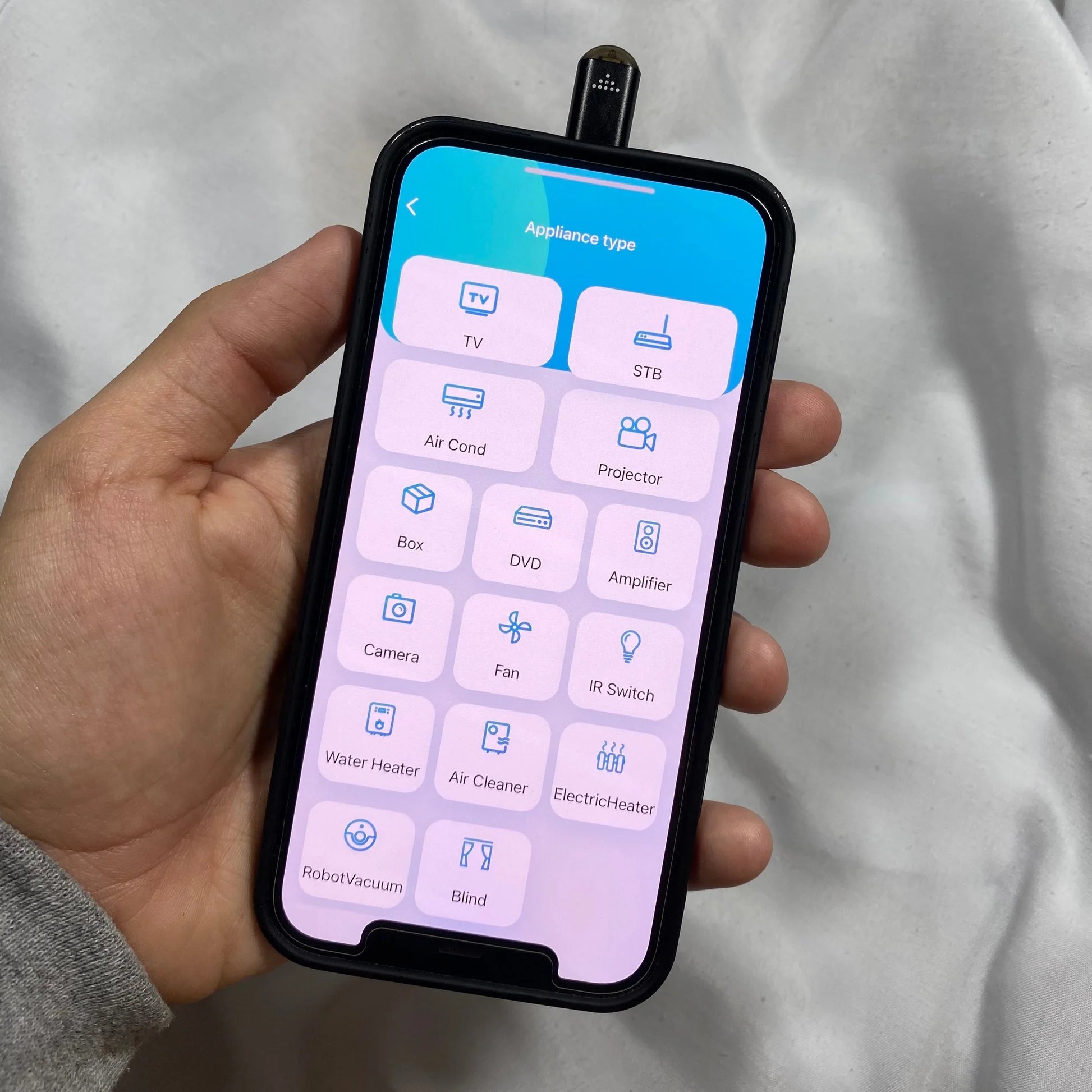 Smart remote control for capsule phones