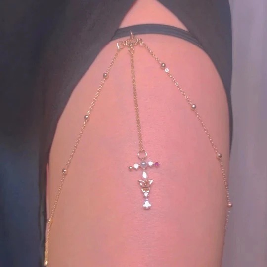 26 Letter Personalized Leg Chain