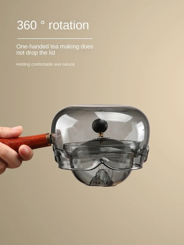 Tea water separator tea cup