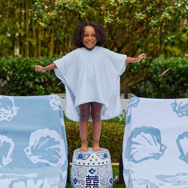 Children's high-grade cotton cape