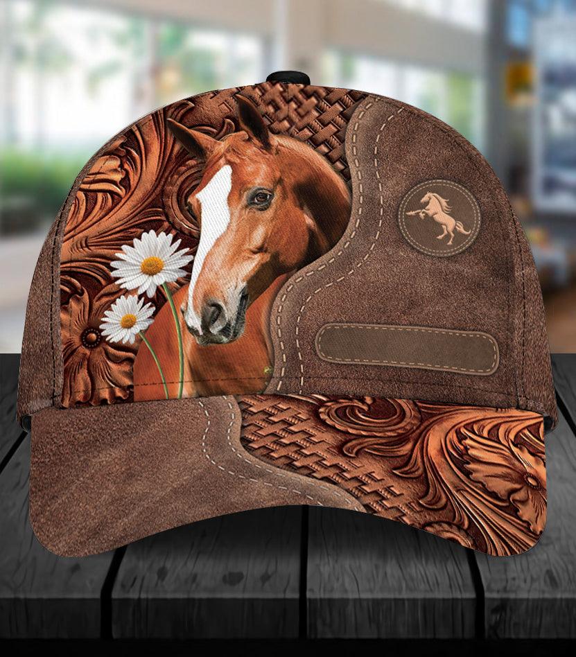Personalized Horse Classic Cap, Personalized Gift for Horse Lovers 