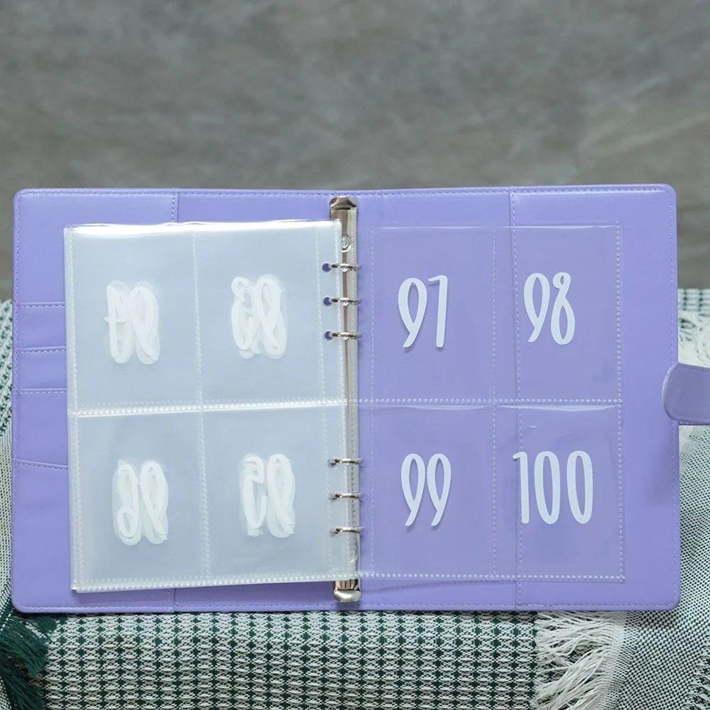 SAVINGS CHALLENGE BINDER-(1 BOOK)