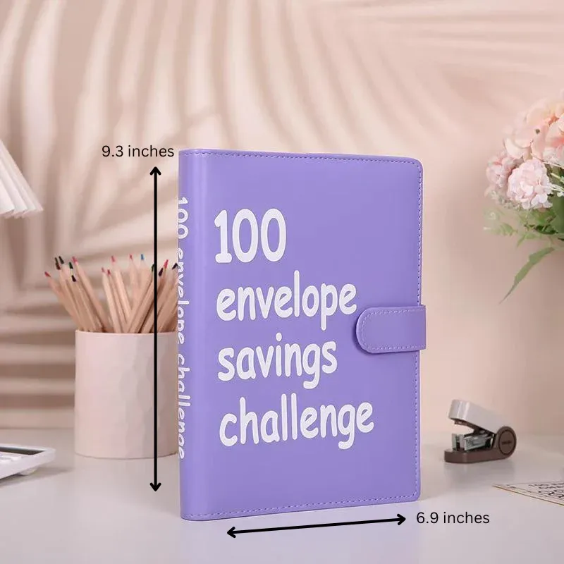 SAVINGS CHALLENGE BINDER-(1 BOOK)