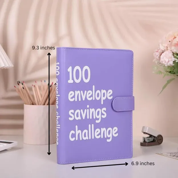 SAVINGS CHALLENGE BINDER-(1 BOOK)