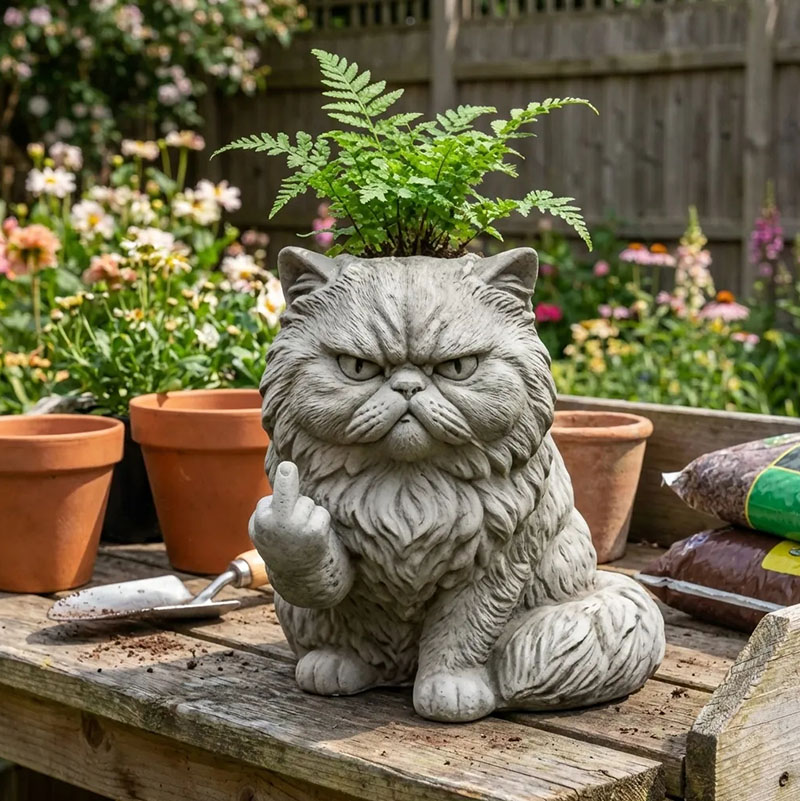 Fun French Dou Flower Pot