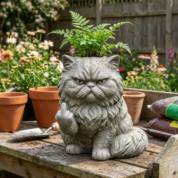 Fun French Dou Flower Pot