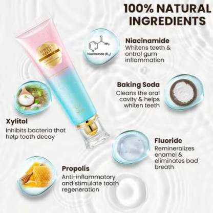 ✨ Achieve a Radiant Smile - 49% OFF - 🦷 Niacinamide Whitening Toothpaste - For Healthier, Whiter Teeth!