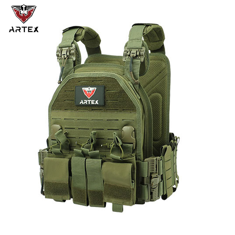 Artex Tactical Vest Outdoor Hunting Protective Adjustable Airsoft Carrier Combat Army Equipment