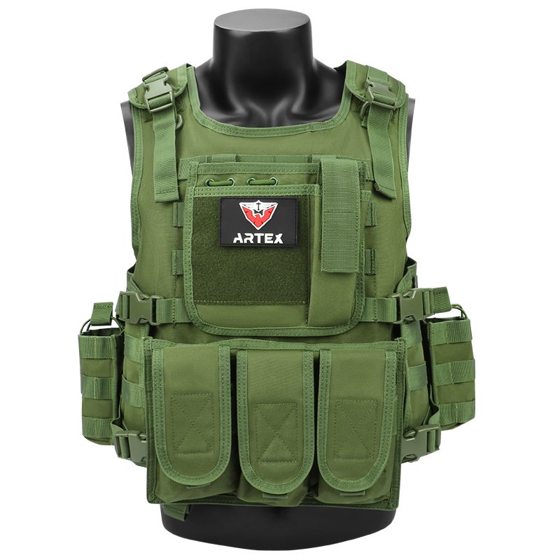 Artex Military Tactical Vest Camouflage Outdoor Hunting Army SWAT Bulletproof Combat Molle Vest