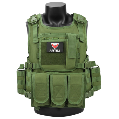 Artex Military Tactical Vest Camouflage Outdoor Hunting Army SWAT Bulletproof Combat Molle Vest