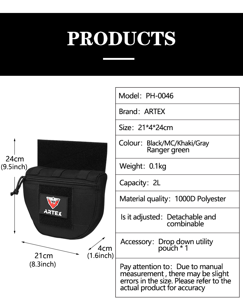 Artex tactical pouch