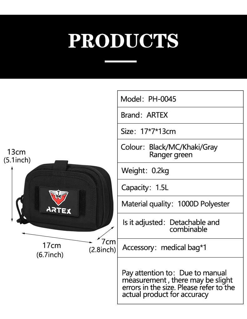 Artex Tactical MOLLE Pouch