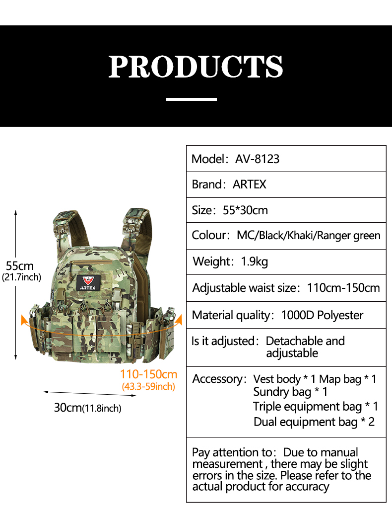 Artex Tactical vest