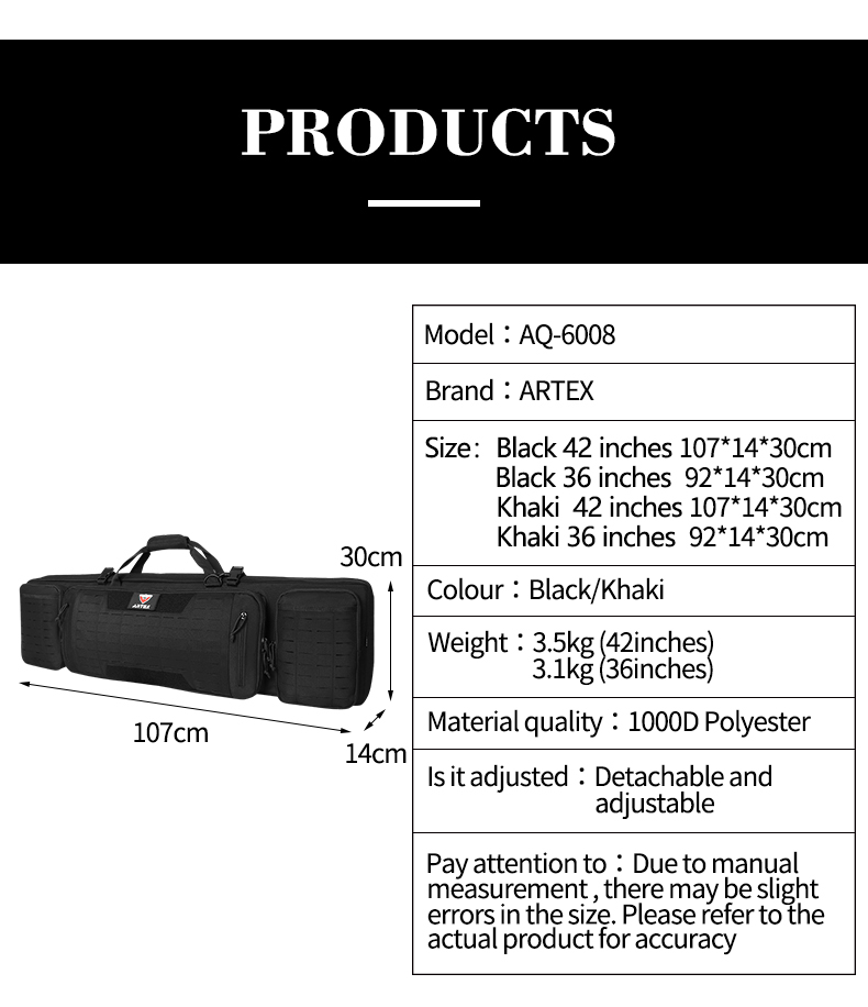 Artex Tactical Gun Bag