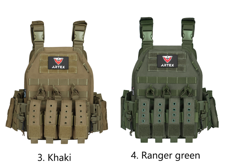 Artex 1000D Nylon Plate Carrier Tactical Vest