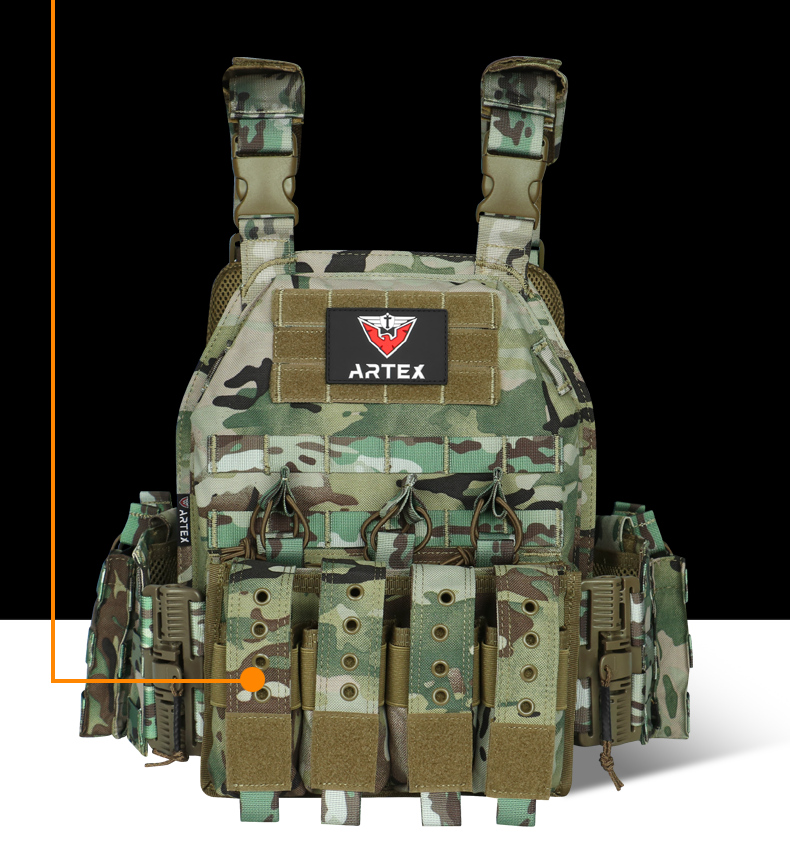 Artex 1000D Nylon Plate Carrier Tactical Vest