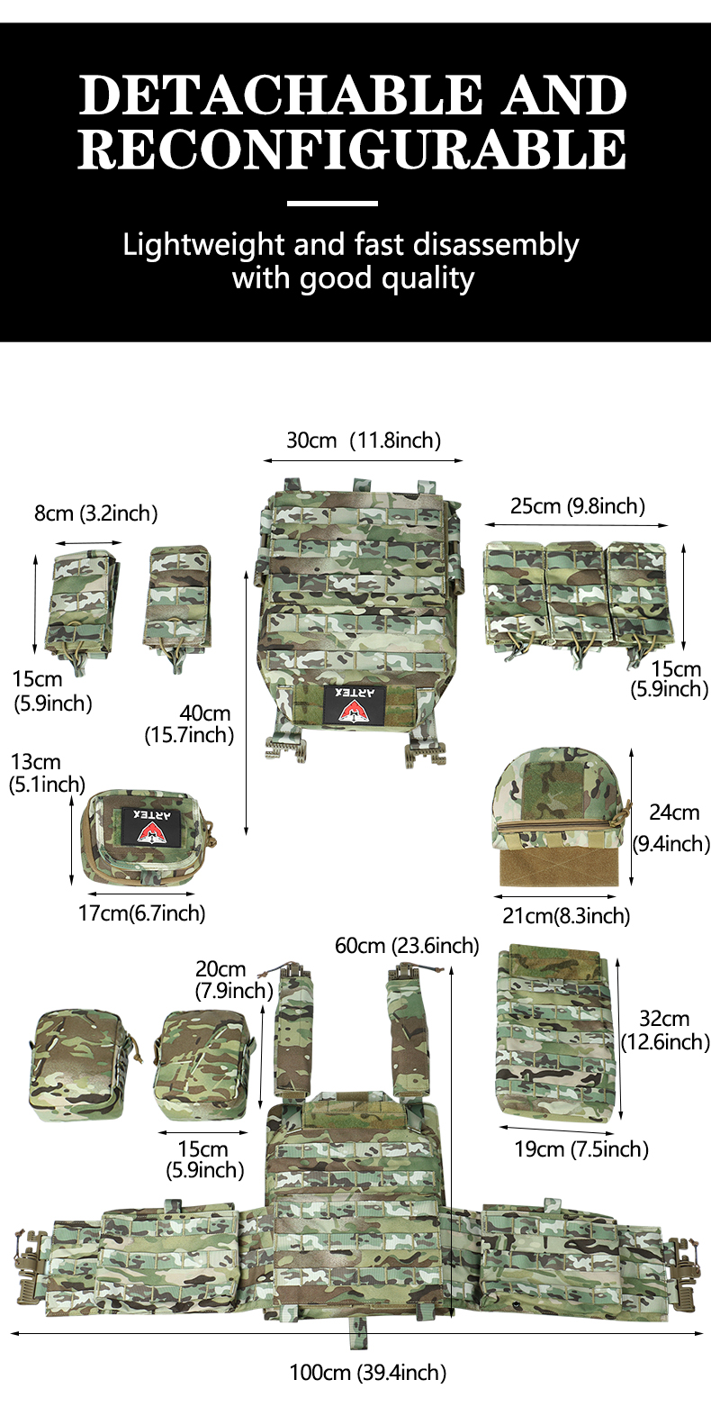 Artex tactical vest