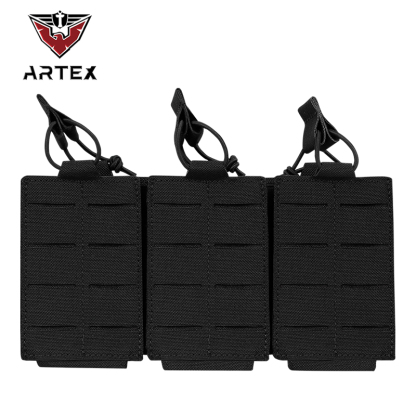 Artex 1000D Composite Fabric Laser Cutting Pouch 5.56 Triple Magazine Pouch