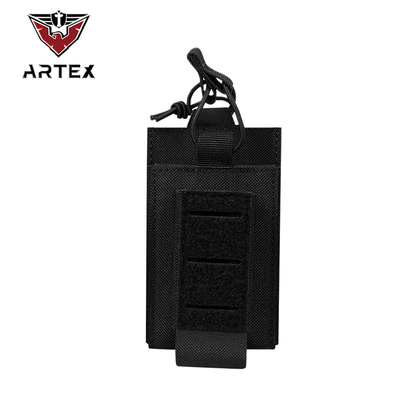 Artex Tactical LSR 9mm 556 Mag Pouch Double Mag Carrier Single MOLLE Pouch Laser Cut Magazine Pouch