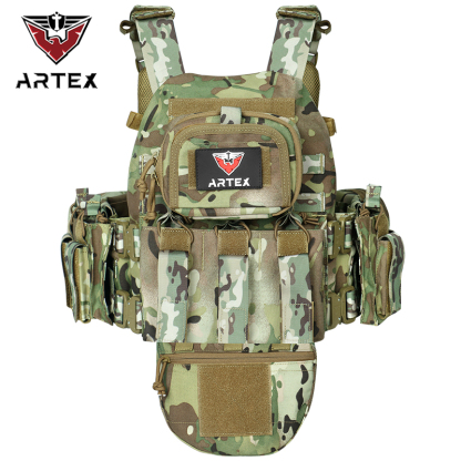 Artex Tactical Vest MOLLE Metal Snake BuckleQuick ReleaseOutdoor Hunting Vest Airsoft Vest