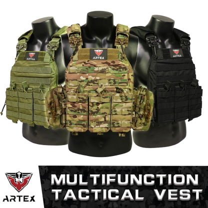 Artex 1000D Nylon Fabric Quick Releaseable 6094K Tactical Vest