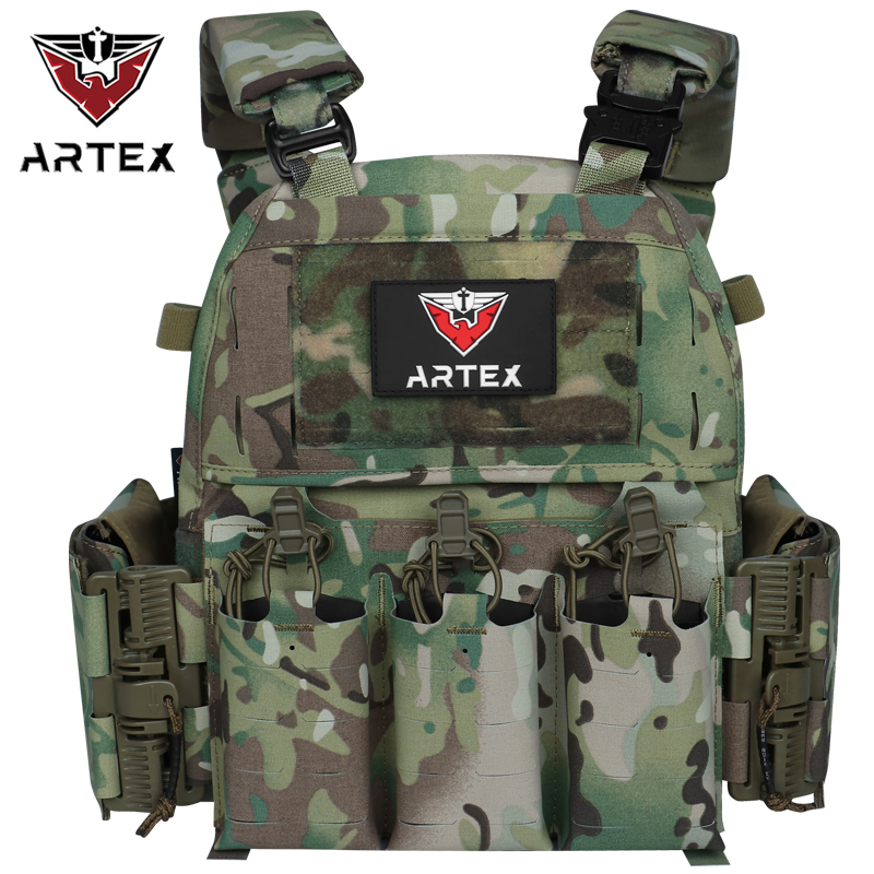 Artex Outdoor multi-functional waterproof nylon Military enthusiast Laser quick-release Tactical vest