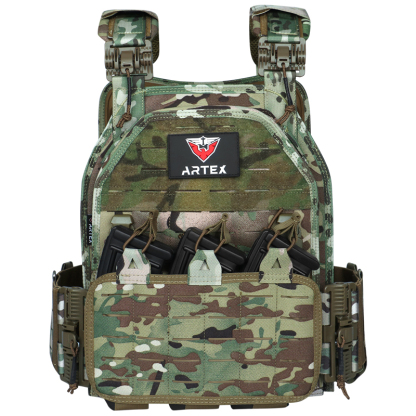 Artex Lightweight Quick-release Combat Board Carrier 1000D Nylon Laser Molle Tactical Vest