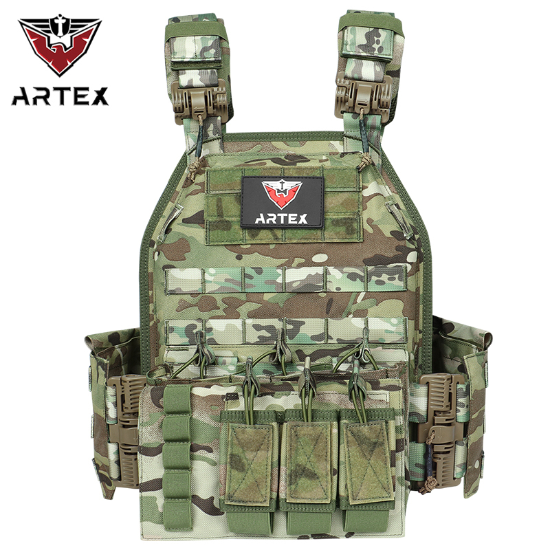 Artex 6094 Upgrade New Outdoor Military Fan Quickly Remove Tactical Vest 