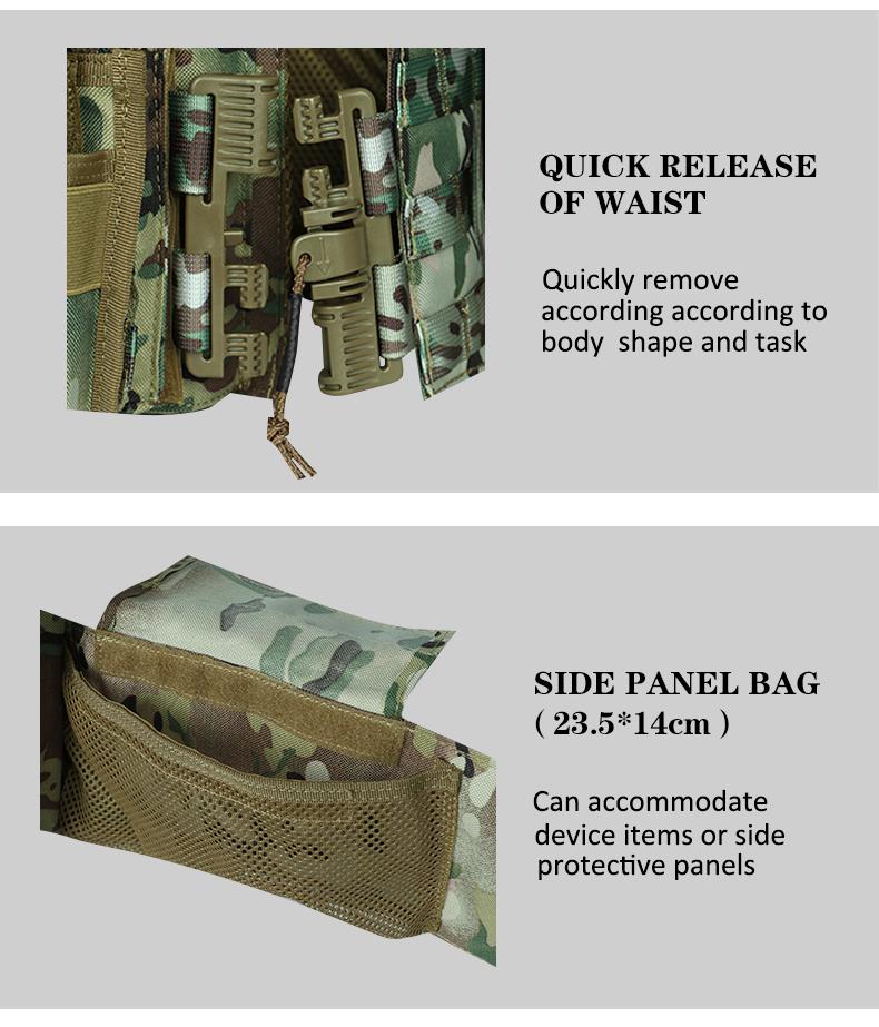 Artex 1000D Nylon Plate Carrier Tactical Vest