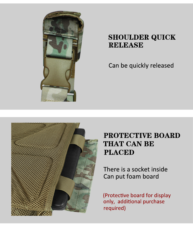 Artex 1000D Nylon Plate Carrier Tactical Vest