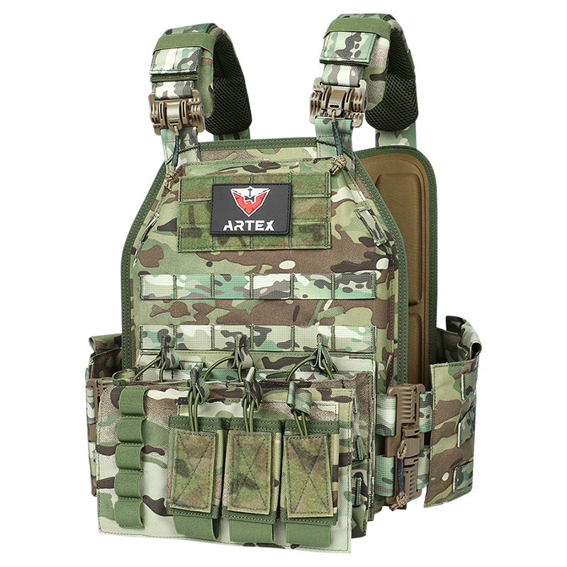 Artex 6094 Upgrade New Outdoor Military Fan Quickly Remove Tactical Vest 