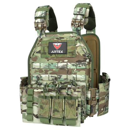 Artex 6094 Upgrade New Outdoor Military Fan Quickly Remove Tactical Vest 