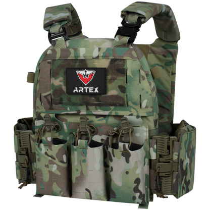 Artex Outdoor multi-functional waterproof nylon Military enthusiast Laser quick-release Tactical vest