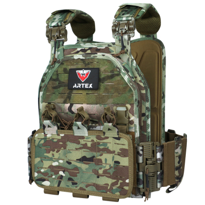Artex Lightweight Quick-release Combat Board Carrier 1000D Nylon Laser Molle Tactical Vest