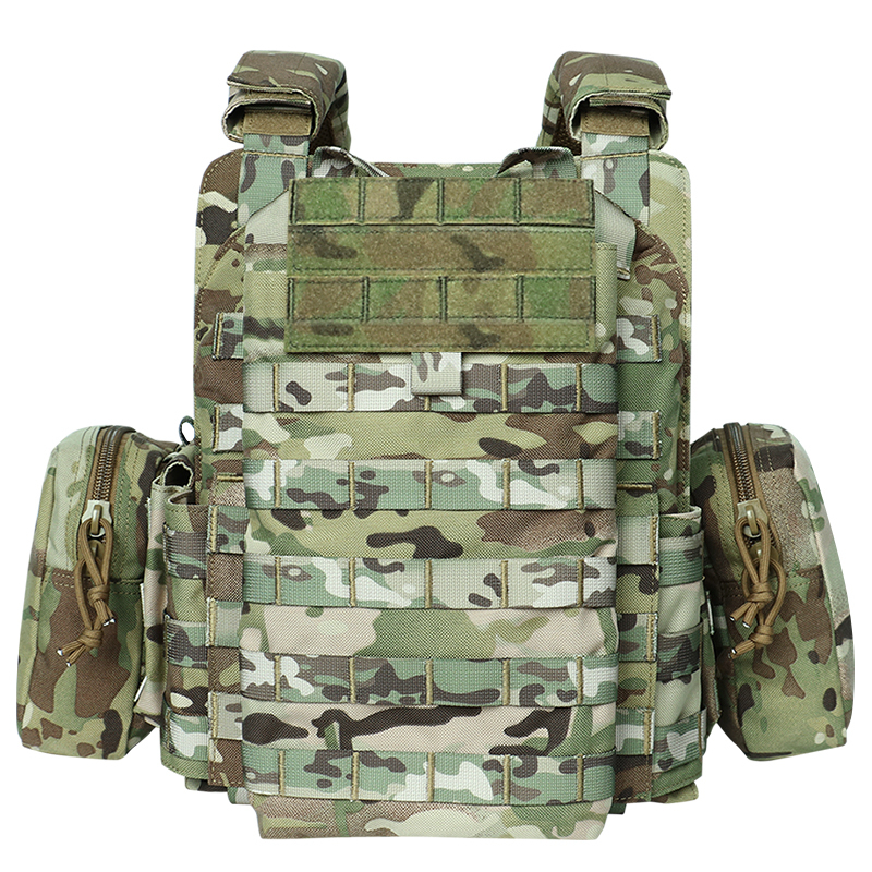 Artex Tactical Vest with Triple Magazine Pouch, 1000D Nylon Fabric, Quick Release, 6094K, Hunting, Airsoft Combat Accessories