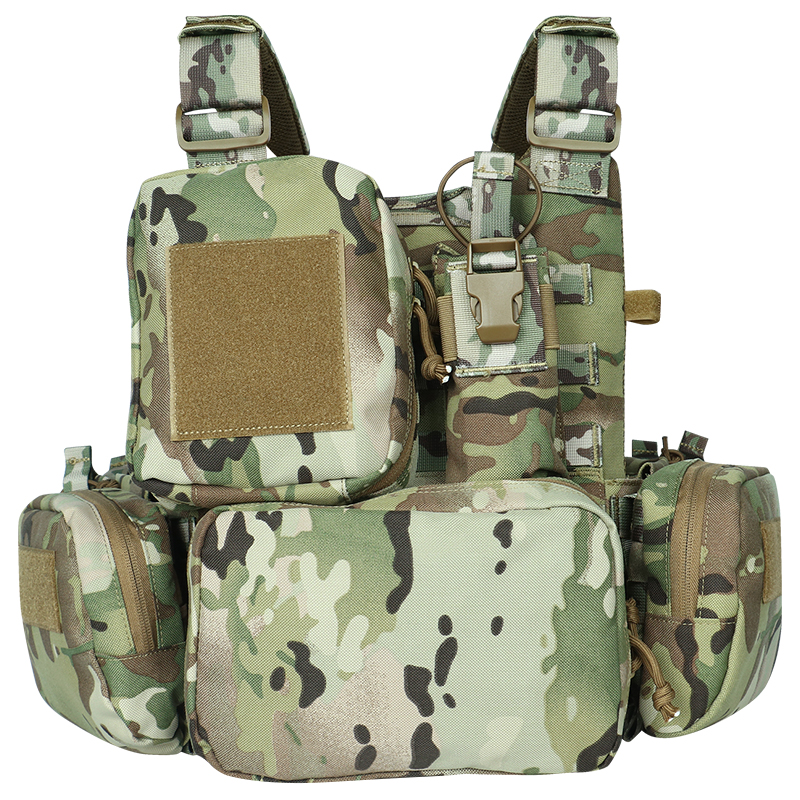 Artex Tactical Vest MOLLE Metal Snake BuckleQuick ReleaseOutdoor Hunting Vest Airsoft Vest