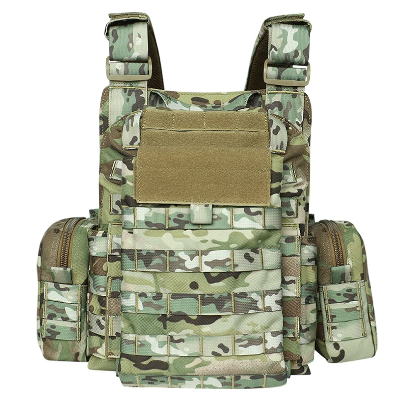 Artex Tacticon Vest Pouches Plate Carrier Vest, Hunting Armor, Adjustable Training Vests Breathable 3D Mesh Liner