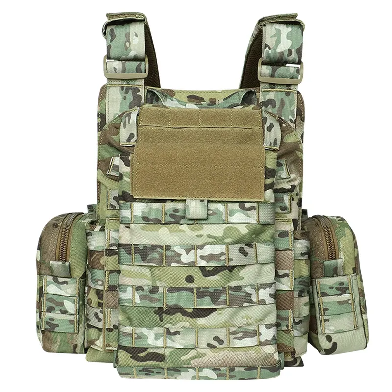 Artex Tacticon Vest Pouches Plate Carrier Vest, Hunting Armor, Adjustable Training Vests Breathable 3D Mesh Liner