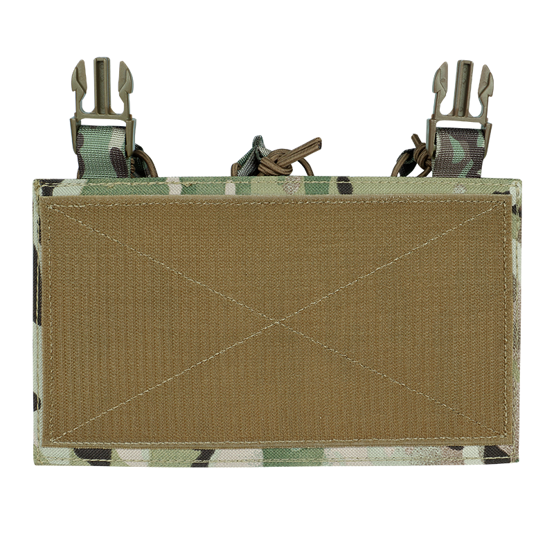 Artex Tactical Vest Modular Front Panel Accessories Universal Triple-layer Double-clip Equipment Bag Front Panel