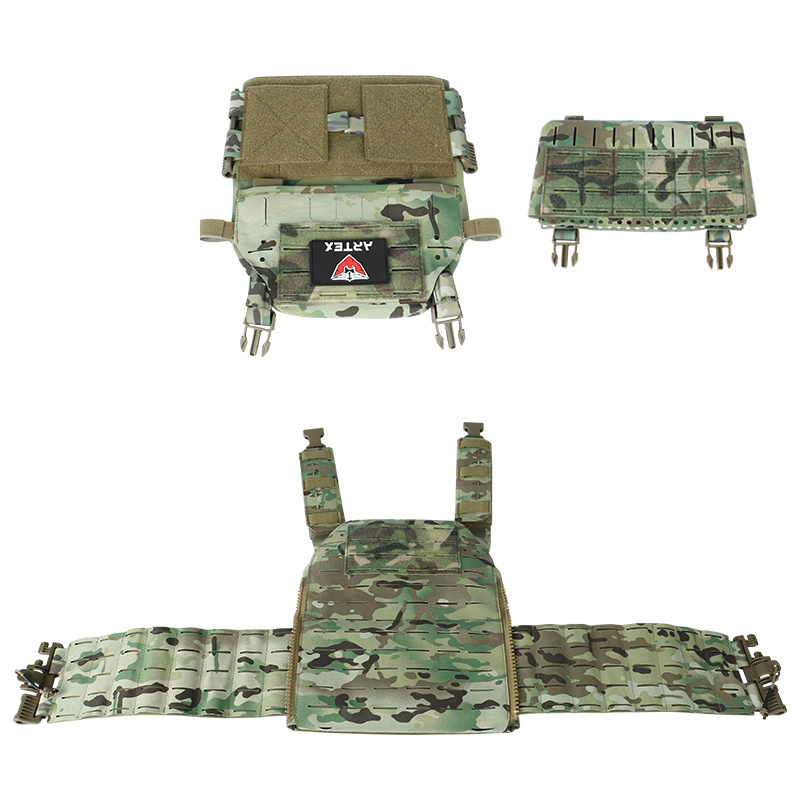 Artex Laser Cutting Waterproof Quick-Release Tactical Vest Equipment Molle Airsoft Plate Carrier Vest Chest Rig Bulletproof Military Vest